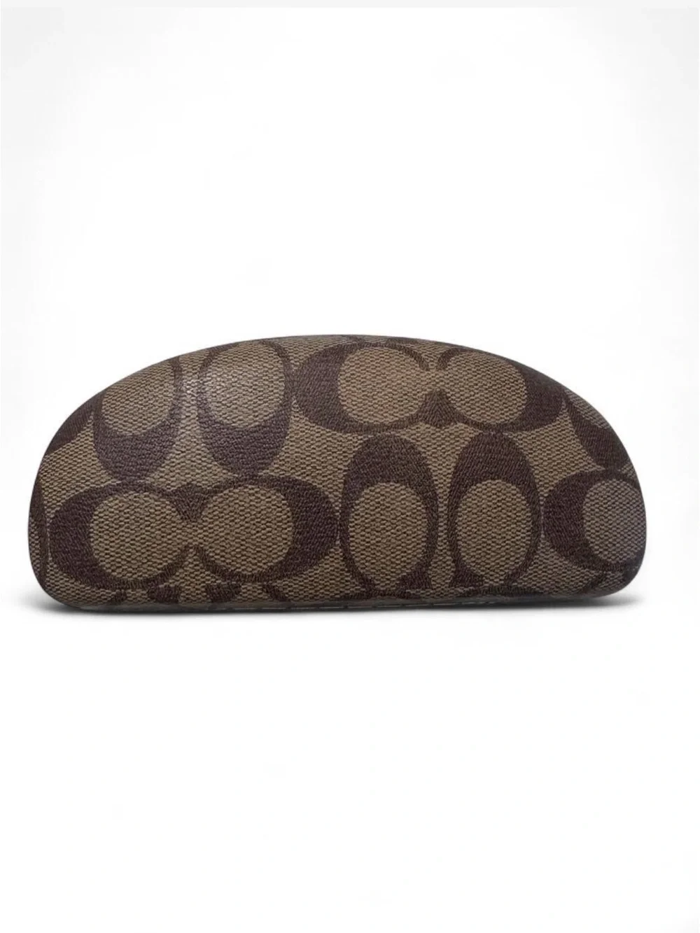 Coach Sunglasses Case in Brown Signature Canvas GUC